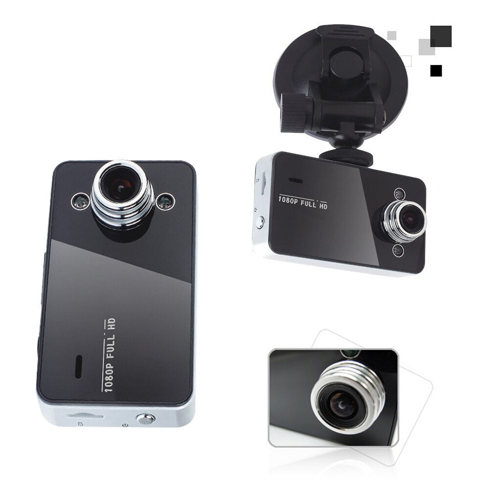 Πακέτο Κάμερας Αυτοκινήτου DVR HD 720p με Νυχτερινή Λήψη + Κάρτα 32GB - Περιλαμβάνεται Βάση Βεντούζας