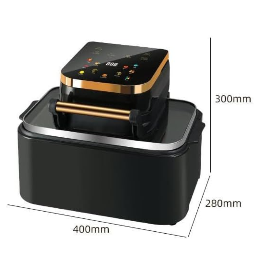 Ψηφιακή Φριτέζα Αέρος 12L 1700W - Έλεγχος Αφής, 11 Προγράμματα, Οθόνη LED, Μαγείρεμα Χωρίς Λάδι