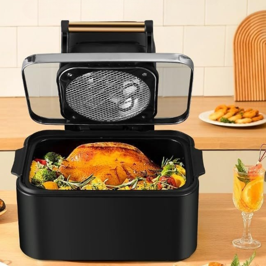 Ψηφιακή Φριτέζα Αέρος 12L 1700W - Έλεγχος Αφής, 11 Προγράμματα, Οθόνη LED, Μαγείρεμα Χωρίς Λάδι