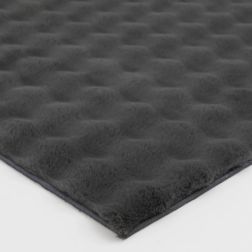 Βόρειο Χαλί από Τεχνητή Γούνα 3D Bubble 180x230cm - Μοντέρνος Σχεδιασμός, Εξαιρετικά Απαλό, Αντιολισθητικό