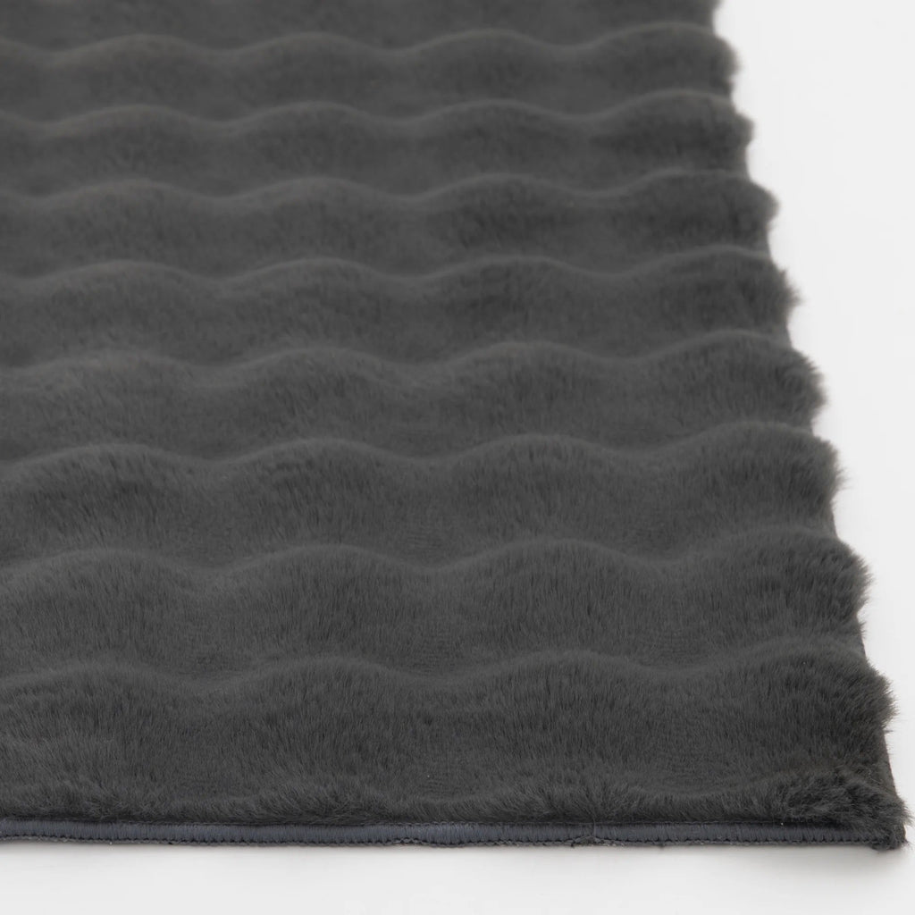 Βόρειο Χαλί από Τεχνητή Γούνα 3D Bubble 180x230cm - Μοντέρνος Σχεδιασμός, Εξαιρετικά Απαλό, Αντιολισθητικό