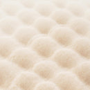 Χαλί Τεχνητής Γούνας 3D Bubble 180x230cm - Nordic Premium Σχεδιασμός για Σαλόνι και Υπνοδωμάτιο - Κρεμ