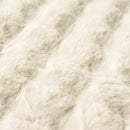 Χαλί Τεχνητής Γούνας 3D Bubble 180x230cm - Nordic Premium Σχεδιασμός για Σαλόνι και Υπνοδωμάτιο - Κρεμ
