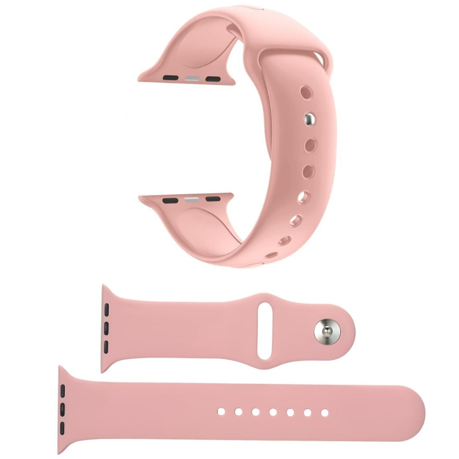Ροζ Λουράκι Σιλικόνης 20mm - Universal Smartwatch και Κλασικό Ρολόι | Αδιάβροχο, Ροζ