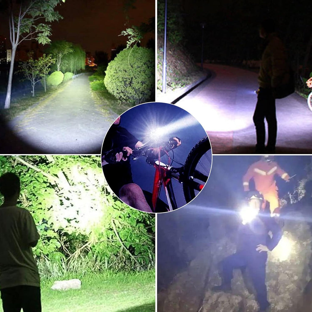 Πακέτο 1+1 Τακτικός Φακός LED με Zoom και Αντοχή στο Νερό - 3 Επαγγελματικοί Τρόποι Φωτισμού