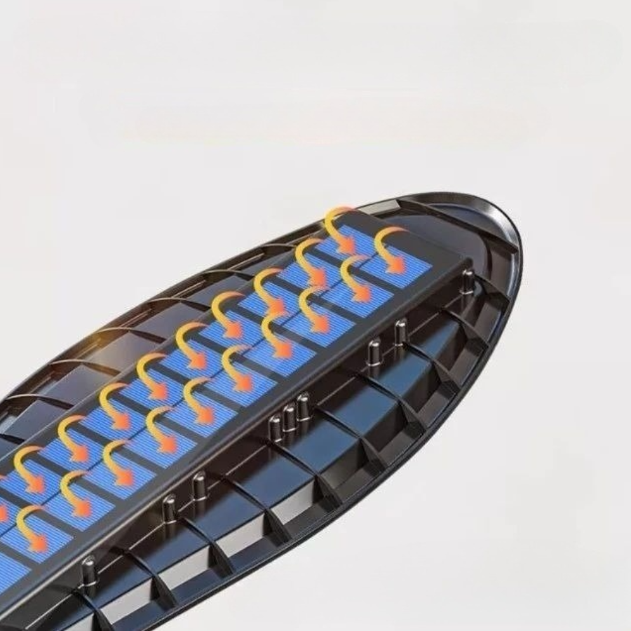 Ηλιακή Λάμπα 150W με 60 LED COB, Αισθητήρα Κίνησης, 3 Λειτουργίες Φωτισμού, Τηλεχειριστήριο, IP65, Αυτονομία έως 12 ώρες, Εξωτερικός Φωτισμός για Αυλή και Κήπο
