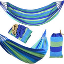 Πακέτο 1+1 Δίχρωμη Αιώρα Χαλάρωσης – Εύκολη στην εγκατάσταση, Ανθεκτικό και Άνετο Υλικό, για Κήπο, Κάμπινγκ ή Βεράντα