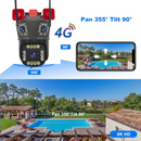 Κάμερα Παρακολούθησης 4G 12MP Ultra HD PTZ, Zoom 5X, Έγχρωμη Νυχτερινή Όραση, Ανίχνευση Κίνησης, Αμφίδρομος Ήχος, Ενσωματωμένη Σειρήνα, Εξωτερικού/Εσωτερικού Χώρου