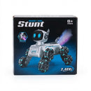 Έξυπνος Σκύλος Ρομπότ Stunt Dog, 8WD με Πολυκατευθυντικούς Τροχούς Mecanum, Έλεγχος με Τηλεχειριστήριο και Χειρονομίες, Περιστροφή 360°, Φώτα LED και Ηχητικά Εφέ