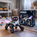 Έξυπνος Σκύλος Ρομπότ Stunt Dog, 8WD με Πολυκατευθυντικούς Τροχούς Mecanum, Έλεγχος με Τηλεχειριστήριο και Χειρονομίες, Περιστροφή 360°, Φώτα LED και Ηχητικά Εφέ