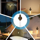 Λάμπα LED με Αισθητήρα Κίνησης, Επαναφορτιζόμενη USB-C, Θερμό Φως 2700-3000K, Μαγνητική, Ασύρματη – Έξυπνος Φωτισμός για Κάθε Χώρο