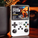 Φορητή Κονσόλα Gaming R36S, Οθόνη IPS 3.5 ιντσών, 64GB, 20000+ Παιχνίδια, RK3326, Linux, Μπαταρία 3000mAh