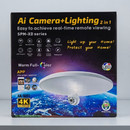 Έξυπνη Κάμερα Παρακολούθησης 2-σε-1 με Λάμπα LED, WiFi 3MP 4K, Full-Color, Pan-Tilt 360° και Αμφίδρομο Ήχο