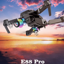 Drone E88PRO 4K Ultra HD με Διπλή Κάμερα, FPV Real-Time, Διατήρηση Υψομέτρου, Έλεγχο με Χειρονομίες και Αναδιπλούμενο Σχεδιασμό