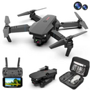Drone E88PRO 4K Ultra HD με Διπλή Κάμερα, FPV Real-Time, Διατήρηση Υψομέτρου, Έλεγχο με Χειρονομίες και Αναδιπλούμενο Σχεδιασμό