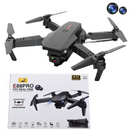 Drone E88PRO 4K Ultra HD με Διπλή Κάμερα, FPV Real-Time, Διατήρηση Υψομέτρου, Έλεγχο με Χειρονομίες και Αναδιπλούμενο Σχεδιασμό