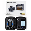 Drone X26 Ultra Screen 4K με Διπλή Κάμερα, Οθόνη 4.3 ιντσών, FPV Real-Time, Κινητήρες Brushless και Αποφυγή Εμποδίων