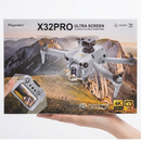 Επαγγελματικό Drone X32PRO Ultra Screen 4K Ultra HD, Κινητήρας Brushless, Αναδιπλούμενο, Τηλεχειριστήριο με Ενσωματωμένη Οθόνη 4.3 ιντσών