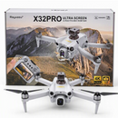 Επαγγελματικό Drone X32PRO Ultra Screen 4K Ultra HD, Κινητήρας Brushless, Αναδιπλούμενο, Τηλεχειριστήριο με Ενσωματωμένη Οθόνη 4.3 ιντσών