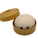 Αντιστρές Παιχνίδι Squishy Dumpling, Slow Rising, Μαλακό Αισθητηριακό Fidget με Χαμογελαστό Πρόσωπο, 8.5 cm, Τυχαίο Μοντέλο και Χρώμα