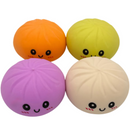 Αντιστρές Παιχνίδι Squishy Dumpling, Slow Rising, Μαλακό Αισθητηριακό Fidget με Χαμογελαστό Πρόσωπο, 8.5 cm, Τυχαίο Μοντέλο και Χρώμα