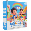 Σετ 2 Video Walkie Talkie για Παιδιά με Κάμερα και Έγχρωμη Οθόνη, Επικοινωνία Ήχου-Εικόνας, Ροζ και Μπλε, Διαδραστικά Παιχνίδια για Παιδιά