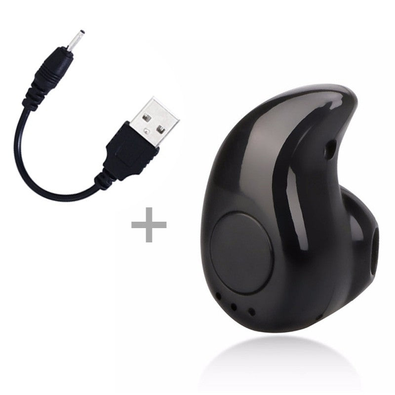Ακουστικό Bluetooth Εργονομικό Σχήμα | Mini Ασύρματο με Ενσωματωμένο Μικρόφωνο και Αυτονομία 4 Ώρες