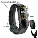 Έξυπνο Βραχιόλι Fitness Smartwatch με Παρακολούθηση Παλμών και Ειδοποιήσεις - Μοντέλο 3 Plus