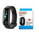 Έξυπνο Βραχιόλι Fitness Smartwatch με Παρακολούθηση Παλμών και Ειδοποιήσεις - Μοντέλο 3 Plus