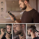 Επαγγελματική Κουρευτική Μηχανή T-Blade USB - Trimmer Περιγράμματος Γενειάδας με Ψηφιακή Οθόνη