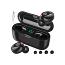 Ασύρματα ακουστικά Bluetooth TWS F9 με θήκη φόρτισης - Αδιάβροχα IPX7, Έλεγχος αφής