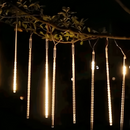 Λαμπάκια LED Παγάκια με Εφέ Χιονόπτωσης – Θερμό Λευκό Φως για Εσωτερικό και Εξωτερικό Χώρο