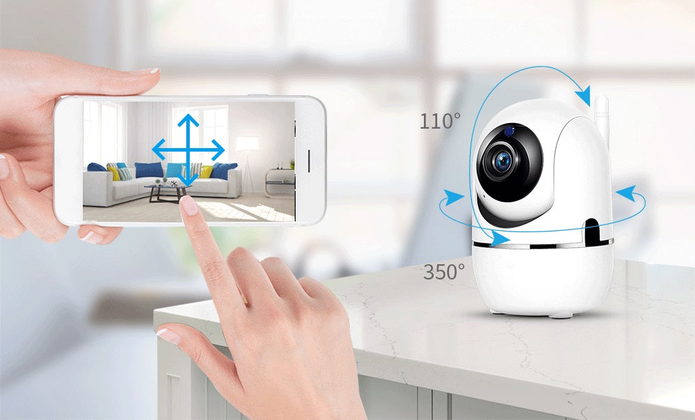 Έξυπνη Κάμερα Παρακολούθησης WiFi HD 720p - Ασύρματη με Νυχτερινή Όραση