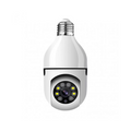 Κάμερα WiFi Τύπου Λάμπας 355° Full HD με Πανοραμική Γωνία, Αισθητήρα Κίνησης και Αμφίδρομη Λειτουργία Ήχου