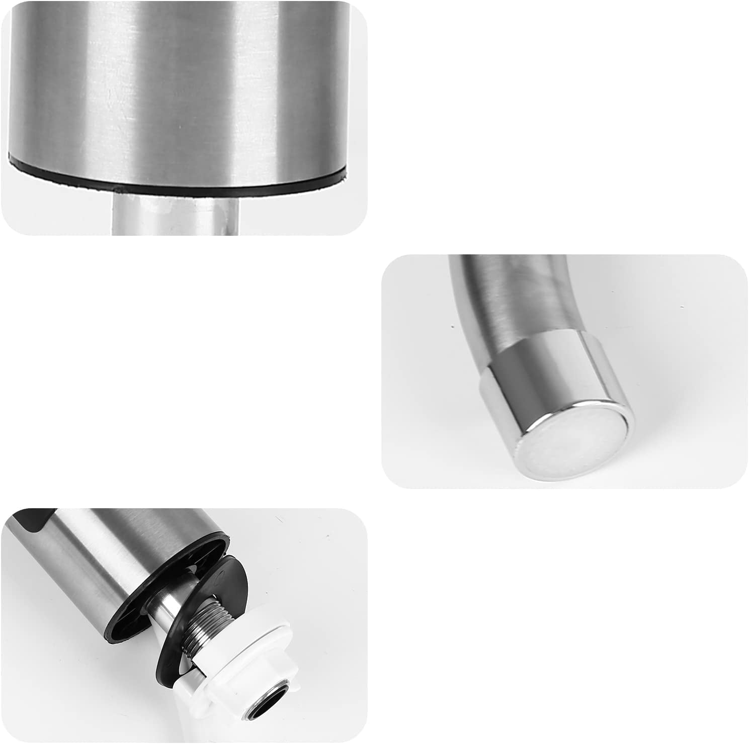 Ηλεκτρική Βρύση Άμεσης Θέρμανσης Inox 3000W - Ζεστό Νερό σε Δευτερόλεπτα, Οθόνη LED, Περιστροφή 360°