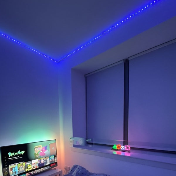 Ταινία LED RGB 5m με Τηλεχειριστήριο – 300 LED Αδιάβροχη IP65 για Εσωτερικούς και Εξωτερικούς Χώρους