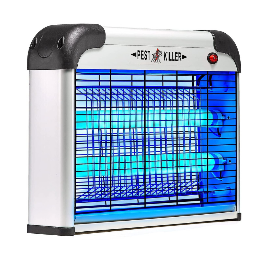 Λάμπα UV κατά εντόμων, μυγών, κουνουπιών 10 W, δίσκος συλλογής και αλυσίδα για κρέμασμα